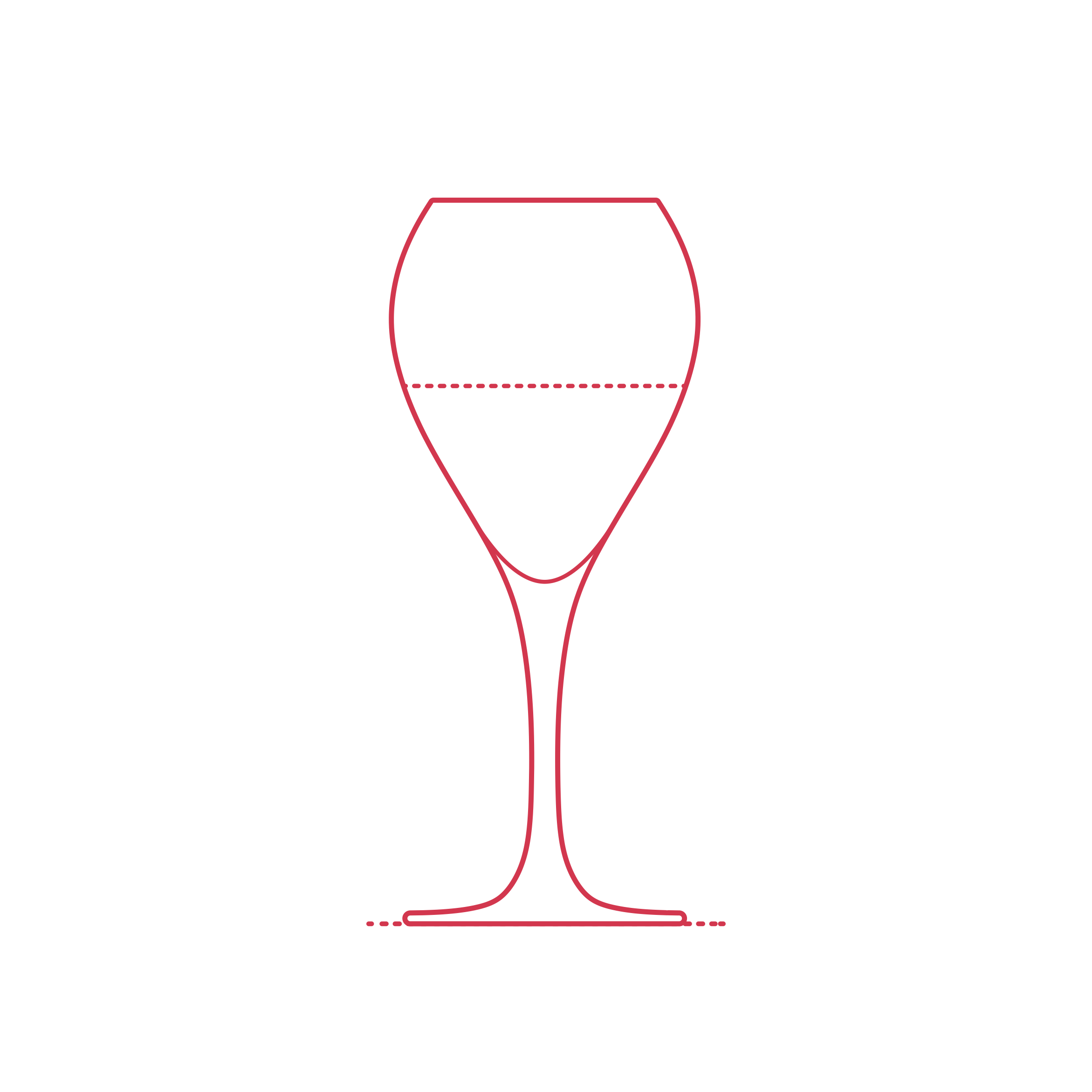 Objects Wine Glasses Sauternes Dessert Wine Glass Simple Line Art Svg Free Vectors